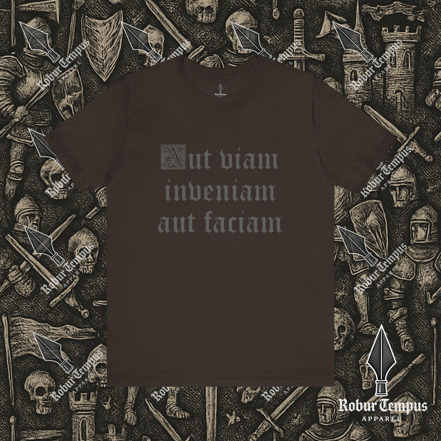 "I shall either find a way or make one" Latin T-Shirt