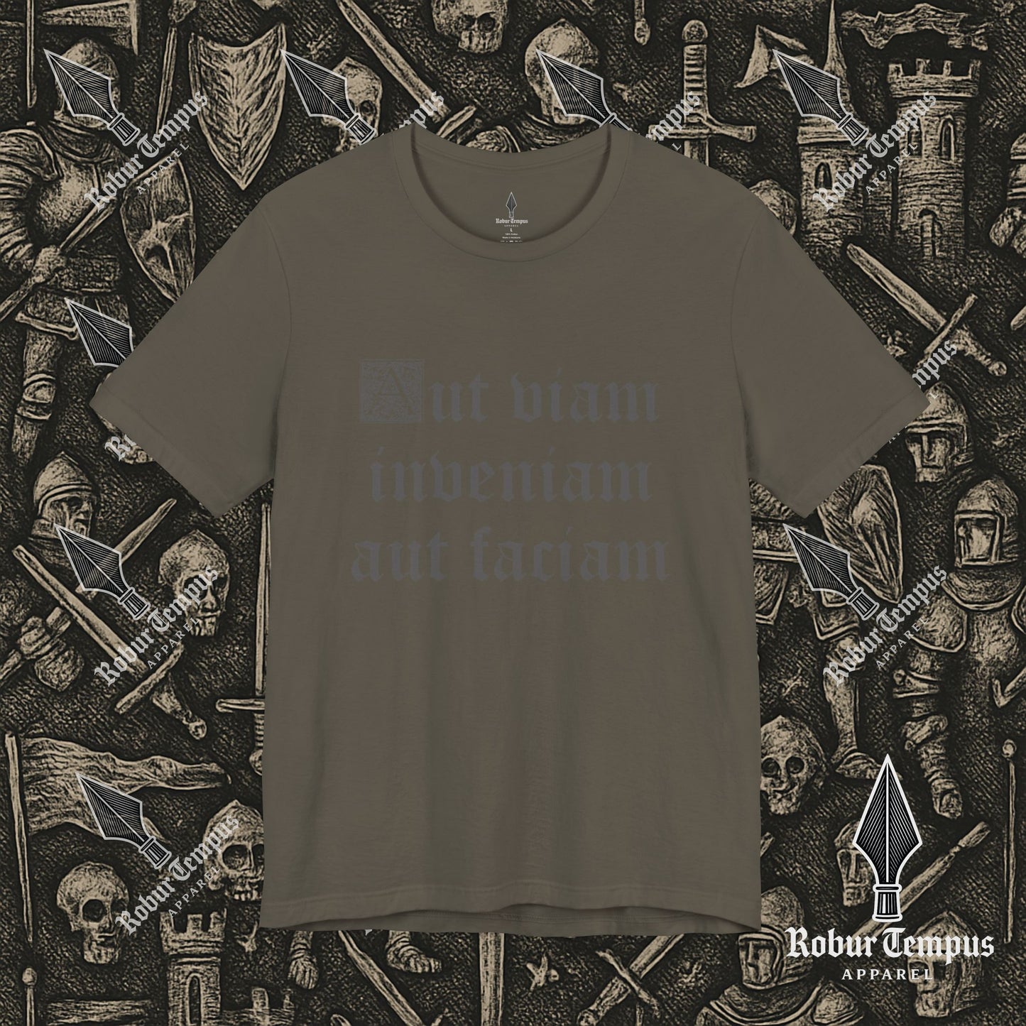 "I shall either find a way or make one" Latin T-Shirt