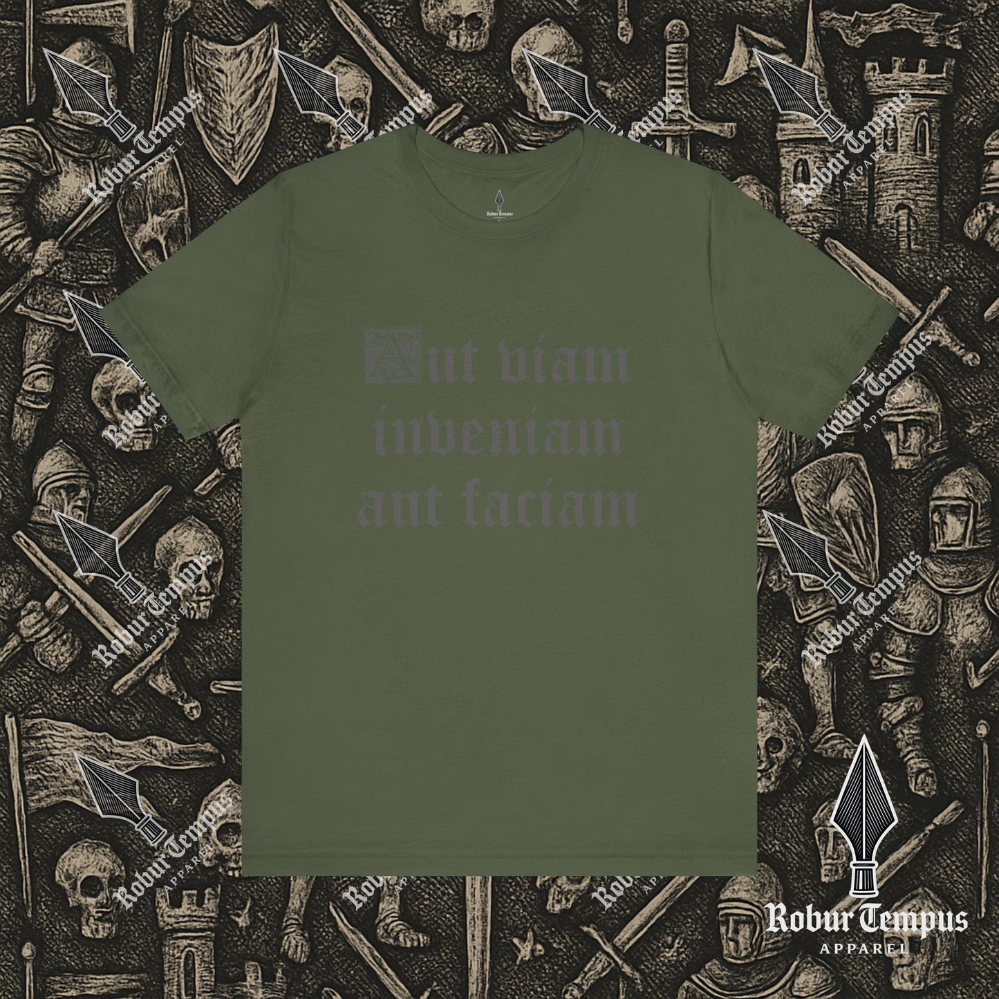 "I shall either find a way or make one" Latin T-Shirt