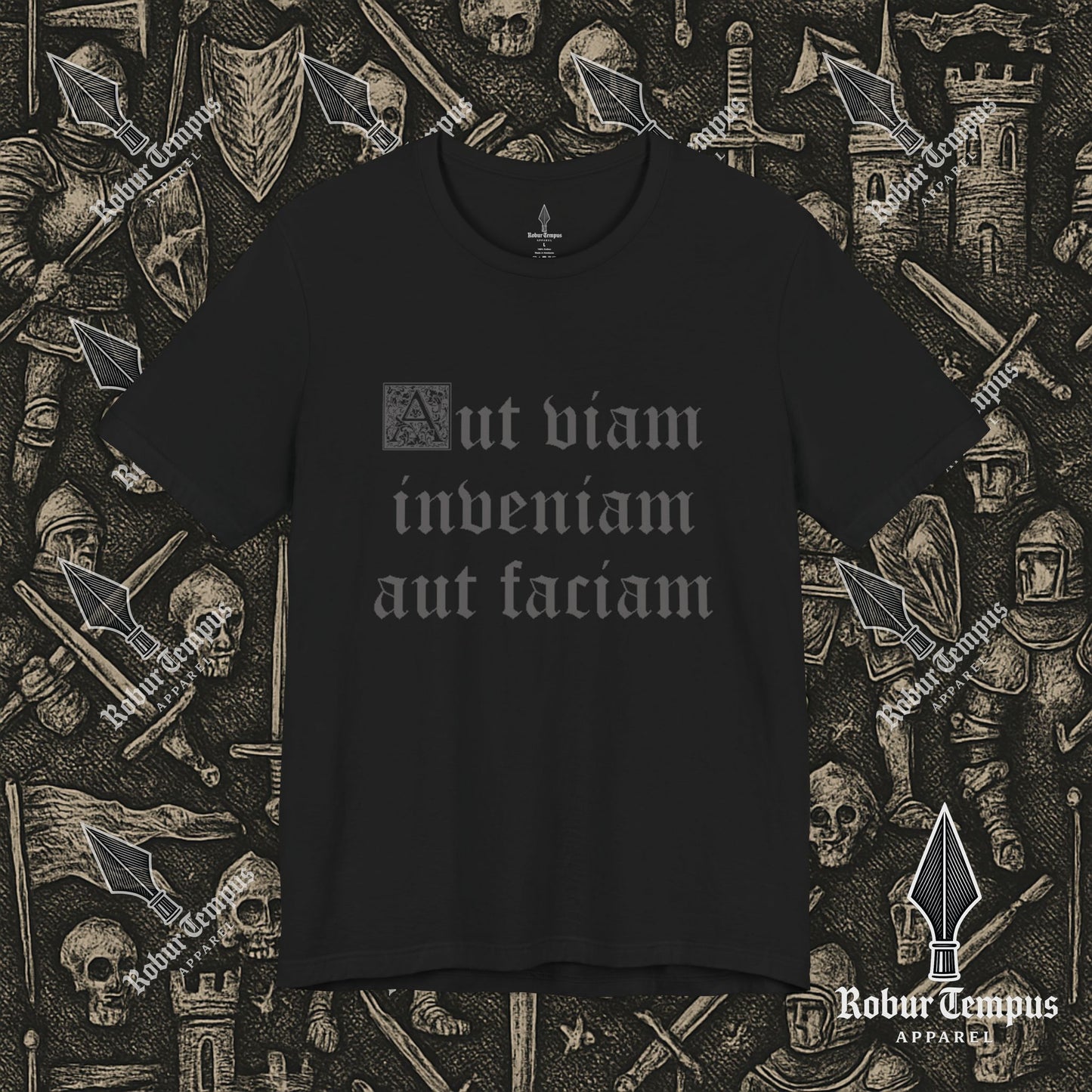 "I shall either find a way or make one" Latin T-Shirt