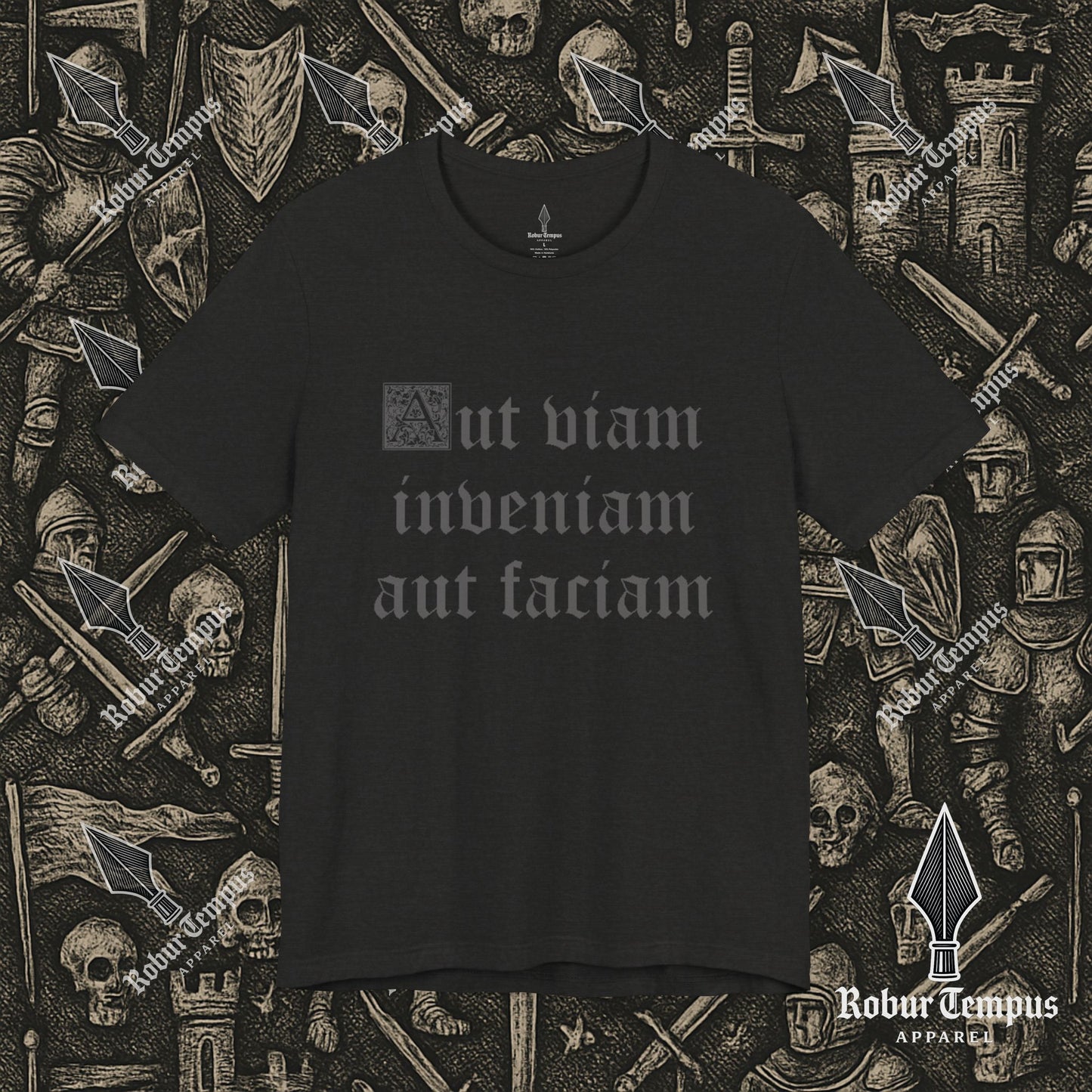 "I shall either find a way or make one" Latin T-Shirt