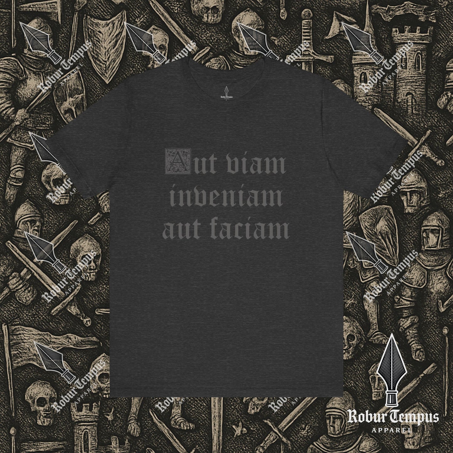 "I shall either find a way or make one" Latin T-Shirt